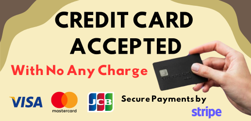 Accepted creditcard